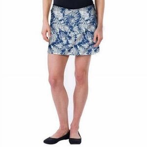 3/25$ (Mix)Tranquility by Colorado Clothing Blue&White A-Line Mini Skirt S